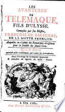 Les avantures de Telemaque, fils d'Ulysse