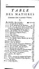 Les averntures de Télémaque, fils d'Ulysse, 1