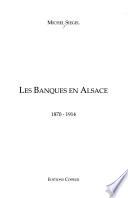 Les banques en Alsace