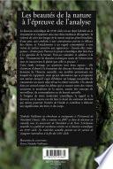 Les beautés de la nature à l'épreuve de l'analyse