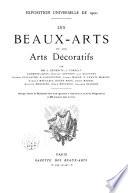 Les Beaux-arts et les arts décoratifs