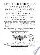 Les bibliothèques françoises