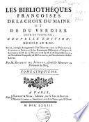 Les bibliothèques françoises