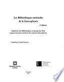Les bibliothèques nationales de la francophonie
