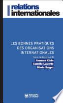 Les bonnes pratiques des organisations internationales