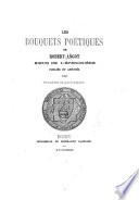 Les bouquets poétiques de Robert Angot, sieur de l'Éperonière