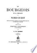 Les bourgeois de la Compagnie du Nord-Ouest