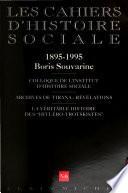 Les cahiers d'histoire sociale