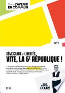 Les Cahiers de l'Avenir en commun N°1