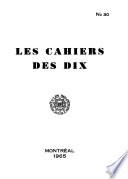 Les Cahiers des Dix
