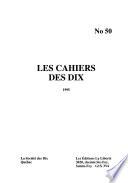 Les Cahiers des Dix