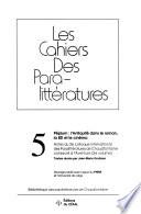 Les Cahiers des para-littératures