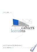 Les Cahiers lorrains