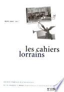 Les Cahiers lorrains