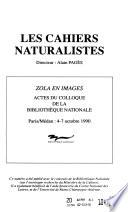 Les Cahiers naturalistes