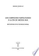 Les campagnes napolitaines à la fin du moyen âge