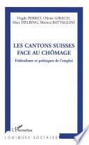 Les cantons suisses face au chômage