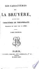 Les caractères de La Bruyère