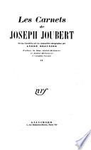 Les carnets de Joseph Joubert