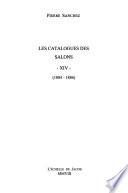 Les catalogues des Salons: 1884-1886