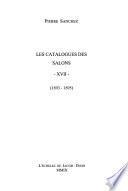 Les catalogues des Salons: 1893-1895