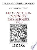Les cent deux sonnets des Amours de 1553
