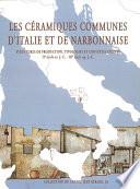 Les céramiques communes antiques d’Italie et de Narbonnaise