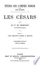 Les Césars: Les Césars jusqu'à Néron