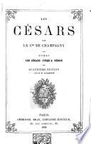 Les Césars: Les Césars jusqu'a Néron