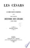 Les Cesars par le comte Franz De Champagny