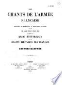 Les chants de l'armée française