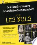 Les chefs-d'œuvres de la littérature mondiale Pour les Nuls
