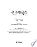Les cisterciens dans l'Yonne