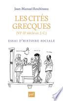 Les cités grecques (VIe-IIe siècle av. J.-C.)