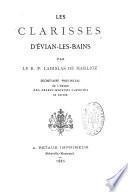 Les Clarisses d'Evian-Les-Bains