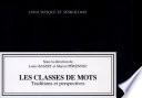 Les Classes de mots