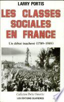 Les classes sociales en France