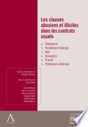 Les clauses abusives et illicites dans les contrats usuels