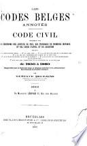 Les codes belges annotés