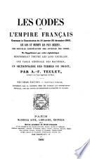 Les codes de l'empire français