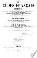 Les codes français expliqués par leurs motifs