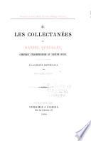 Les collectanées de Daniel Specklin