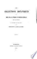 Les collections botaniques du Musée royal de physique et d'histoire naturelle de Florence