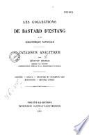 Les collections de Bastard d'Estang à la Bibliothèque nationale