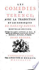 Les comedies de Terence