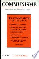 Les Communistes Et la Cgt