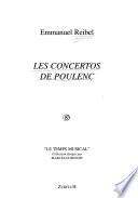 Les concertos de Poulenc
