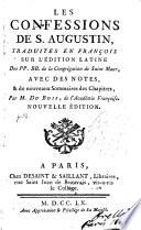 Les Confessions De S. Augustin