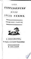 Les confidences d'une jolie femme