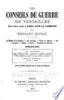 Les conseils de guerre de Versailles